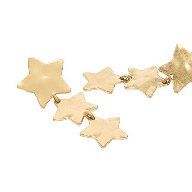 Жіночі золоті сережки Parfois артикул 238982 _GD FW2025 Фото ракурс 2 - Жіночі золоті сережки Parfois артикул 238982 _GD FW2025