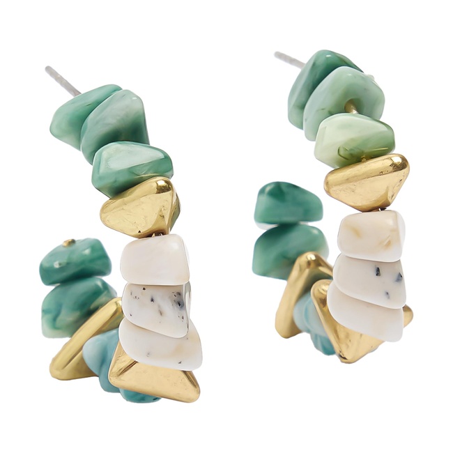 Фото ракурс 1 - Женские разноцветные серьги Parfois артикул 238718 _HM FW2025