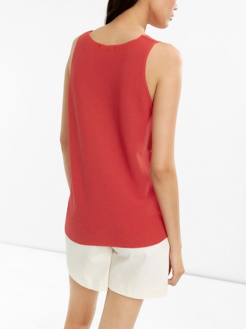 Женская красная блузка Parfois артикул 234251 _RD FW2025 Фото ракурс 2 - Женская красная блузка Parfois артикул 234251 _RD FW2025