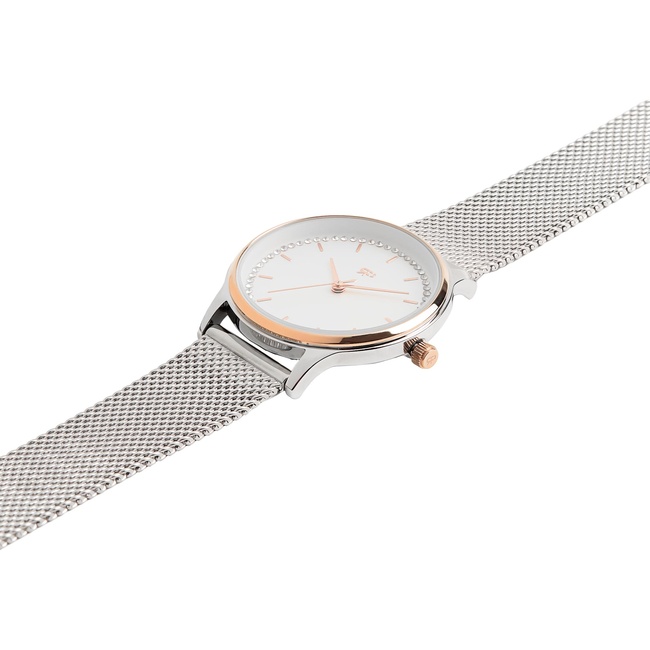 Фото ракурс 2 - Женские серебряные часы Parfois артикул 228916 _MM SS2025