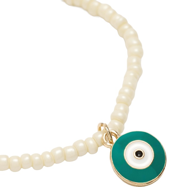 Фото ракурс 2 - Жіночий молочний браслет Parfois артикул 235072 _HM FW2025