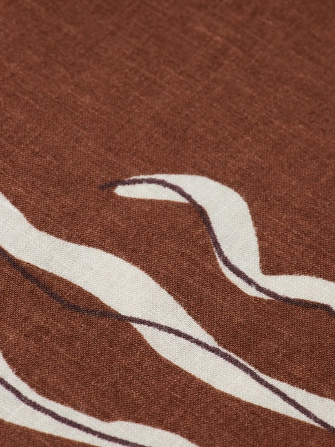 Фото ракурс 7 - Женская коричневая юбка SCOTCH & SODA артикул UFS00722M U246 SS2026