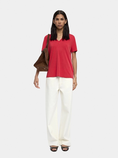 Жіноча червона блузка Parfois артикул 239970 _RD FW2025 Фото ракурс 3 - Жіноча червона блузка Parfois артикул 239970 _RD FW2025