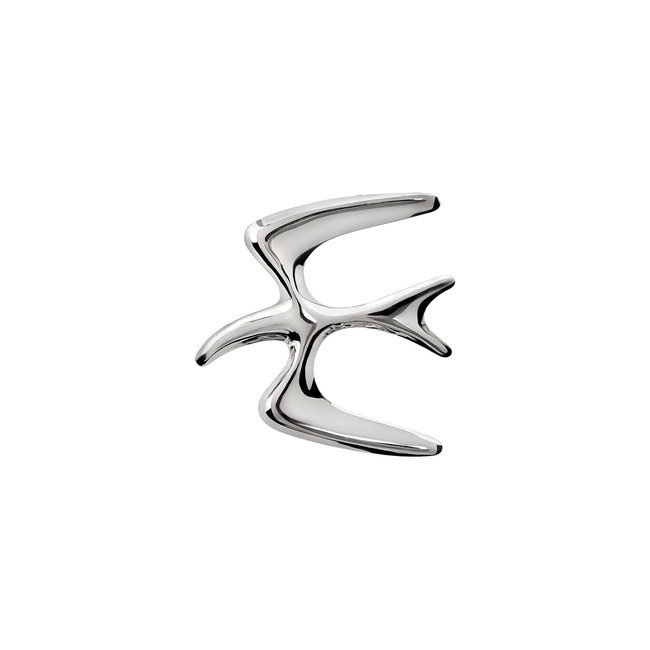 Фото ракурс 2 - Жіноча срібна брошка Parfois артикул 234405 _SV FW2025