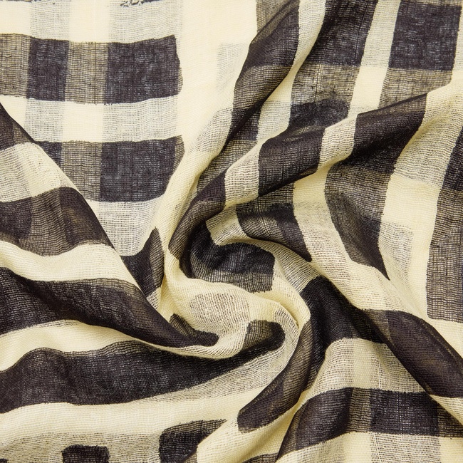 Жіночий бежевий шарф Parfois артикул 234263 _DM FW2025 Фото ракурс 3 - Жіночий бежевий шарф Parfois артикул 234263 _DM FW2025