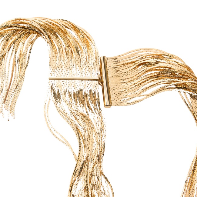 Фото ракурс 2 - Жіноче золотe намисто Parfois артикул 233922 _GD FW2025