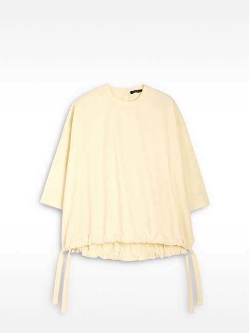 Женская молочная блузка Parfois артикул 230831 _EC FW2025 Фото ракурс 5 - Женская молочная блузка Parfois артикул 230831 _EC FW2025