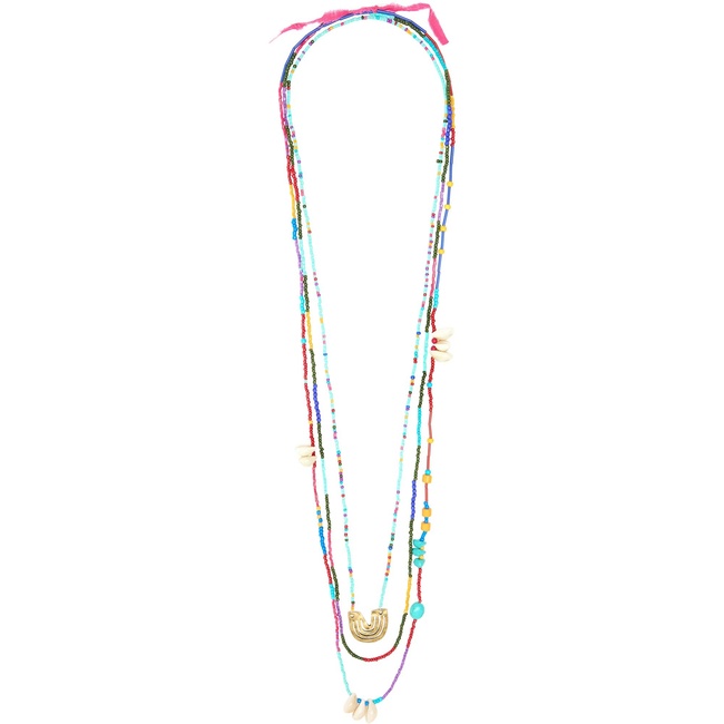Жіноче різнокольоровe намисто Parfois артикул 234950 _BM FW2025 Фото ракурс 1 - Жіноче різнокольоровe намисто Parfois артикул 234950 _BM FW2025