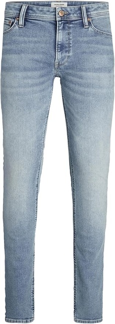 Фото ракурс 3 - Мужские голубые джинсы Jack & Jones артикул 12259078 Blue denim FW2024