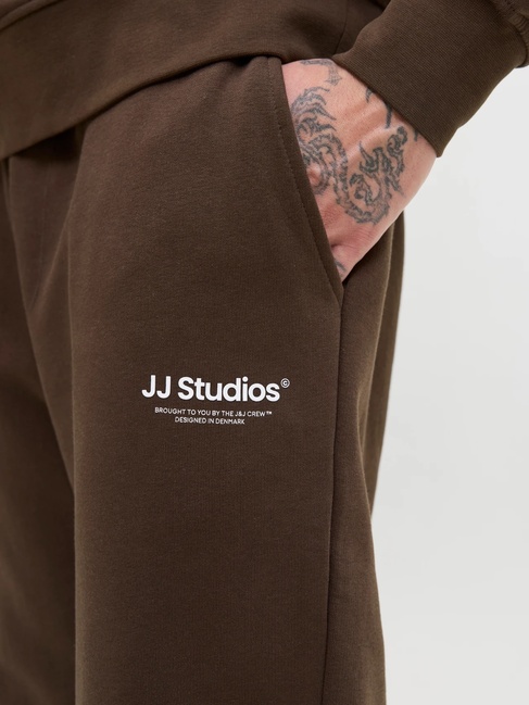 Чоловічі коричневі штани Jack & Jones артикул 12278943 Delicioso FW2025 Фото ракурс 7 - Чоловічі коричневі штани Jack & Jones артикул 12278943 Delicioso FW2025