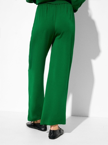 Фото ракурс 2 - Жіночі зелені штани Parfois артикул 231041 _GN FW2025