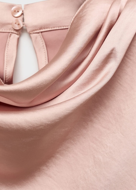 Фото ракурс 6 - Жіноча рожева блузка Mango артикул 17075804 83 1 season