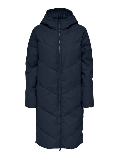 Фото ракурс 3 - Жіноче синє пальто Only артикул 15217556 Dark Sapphire FW2025