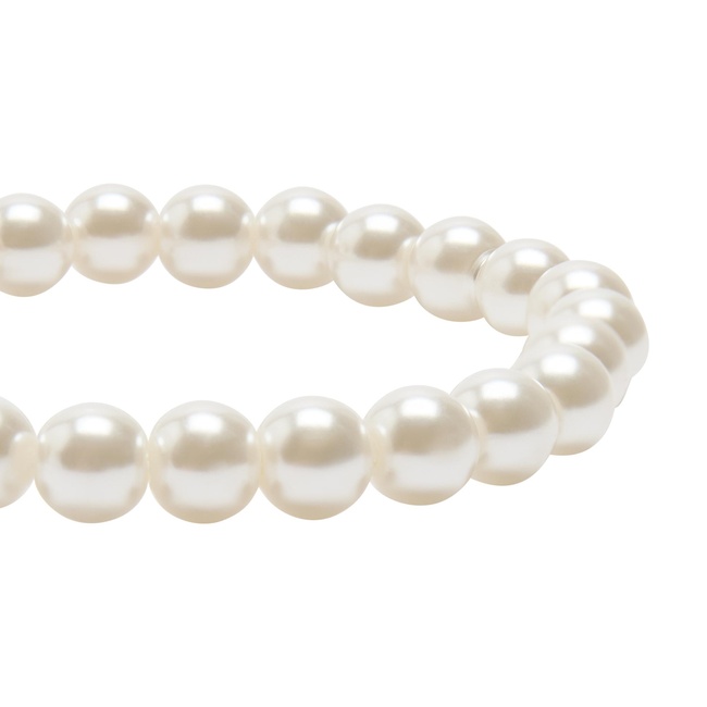 Женский белый браслет Parfois артикул 239429 _PE FW2025 Фото ракурс 2 - Женский белый браслет Parfois артикул 239429 _PE FW2025