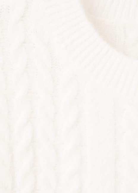 Фото ракурс 5 - Жіночий молочний джемпер Mango артикул 27041219 05 2 season