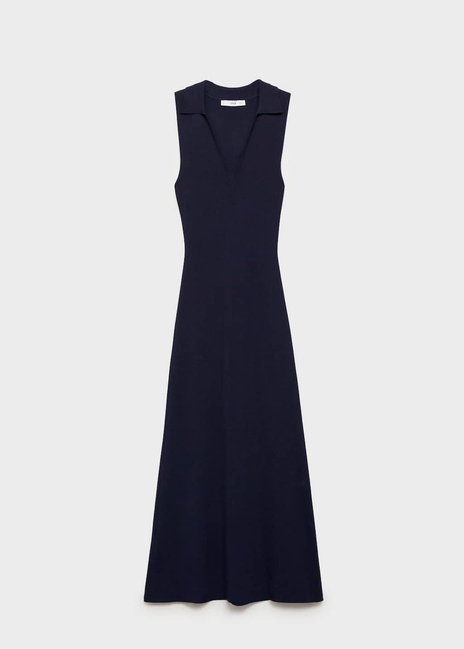 Фото ракурс 4 - Жіноча синя сукня Mango артикул 87097185 56 8 season