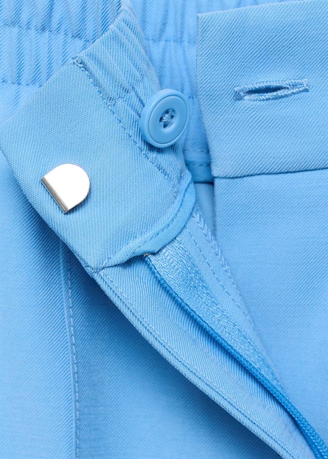 Фото ракурс 4 - Жіночі блакитні шорти Mango артикул 87080582 52 8 season