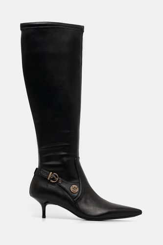 Фото ракурс 2 - Жіночі чорні чоботи Pinko артикул SD0369-E028 Z99 FW2025