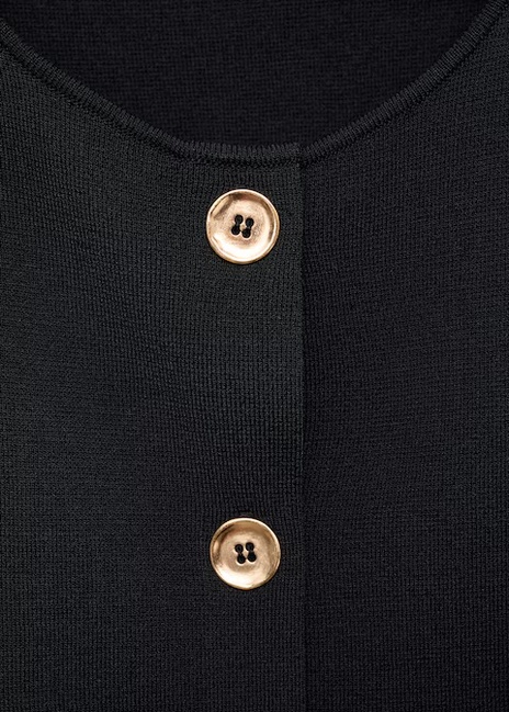 Фото ракурс 5 - Женский черный жилет Mango артикул 17084083 99 1 season