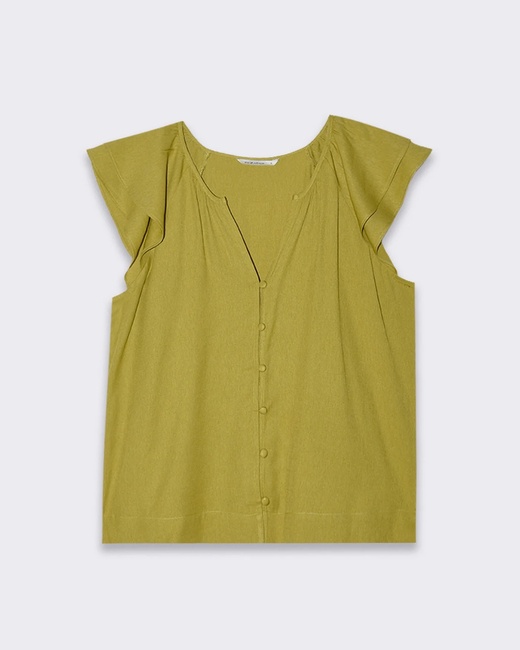 Фото ракурс 4 - Жіноча зелена блузка Piazza Italia артикул 50675 PISTACHIO GREEN SS2025