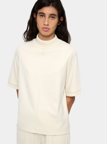 Фото ракурс 1 - Жіноча молочна блузка Parfois артикул 240323 _EC FW2025