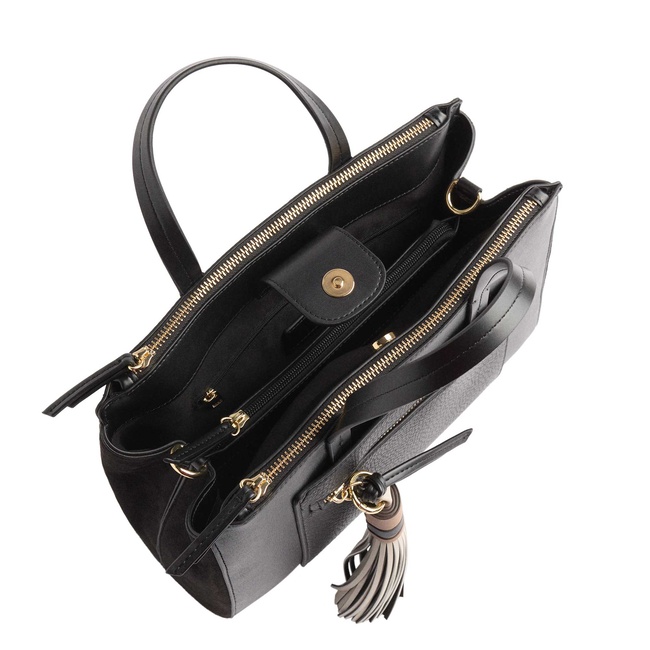 Фото ракурс 4 - Женская черная сумка Parfois артикул 226821 _BK SS2025