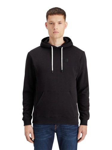 Фото ракурс 1 - Чоловіче чорнe худі SCOTCH & SODA артикул 179198 001 FW2025