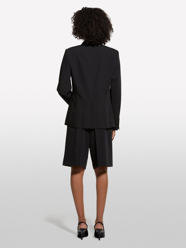 Фото ракурс 2 - Жіночий чорний пiджак Sisley артикул 2KVXLW037 100 25A