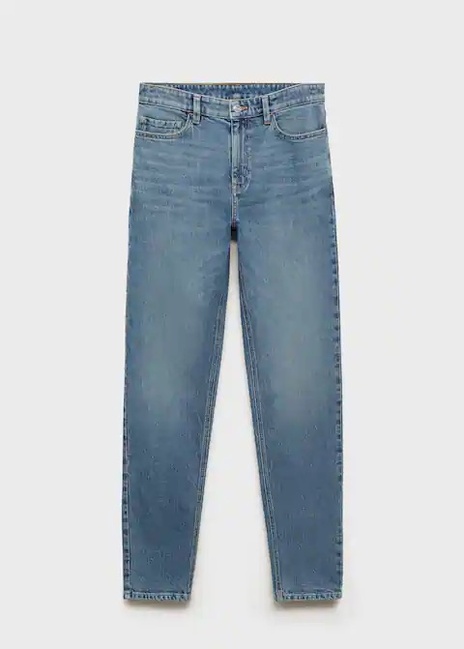 Фото ракурс 3 - Жіночі сині джинси Mango артикул 17079405 TM 1 season