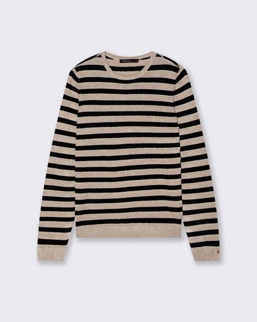 Фото ракурс 3 - Жіночий бежевий джемпер Piazza Italia артикул 61565 VAR 2 FW2025