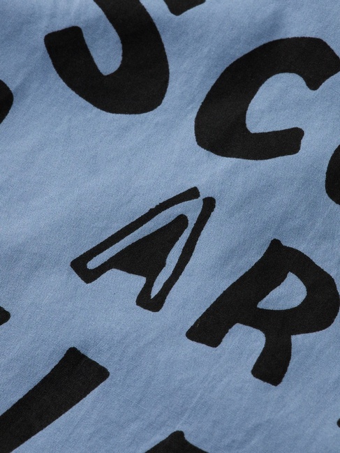 Фото ракурс 7 - Мужская голубая рубашка SCOTCH & SODA артикул 181708 410 FW2025