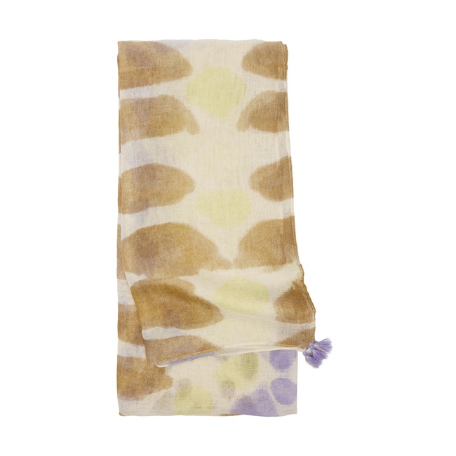 Фото ракурс 1 - Женский бежевый шарф Parfois артикул 237534 _BM FW2025