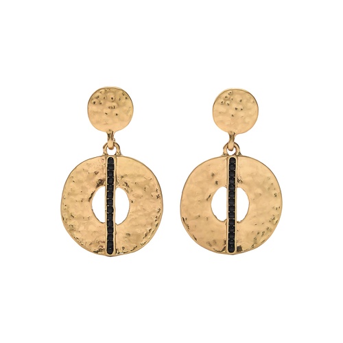 Фото ракурс 1 - Женские золотые серьги Parfois артикул 233001 _BK FW2025