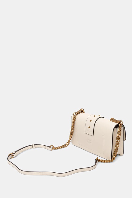 Женская молочная сумка Pinko артикул 105856-A0F1 Z14Q FW2025 Фото ракурс 2 - Женская молочная сумка Pinko артикул 105856-A0F1 Z14Q FW2025