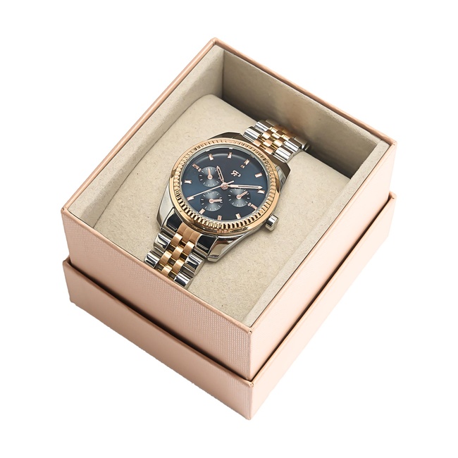 Фото ракурс 5 - Женские золото-серебряные часы Parfois артикул 234256 _MM FW2025