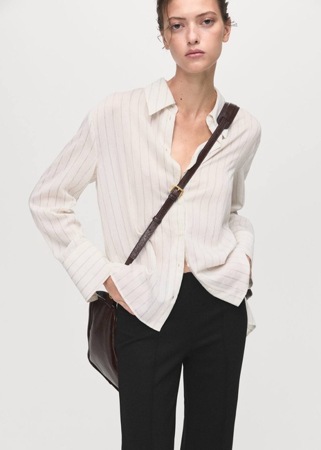 Фото ракурс 4 - Жіночі чорні легінси Mango артикул 17055806 99 1 season