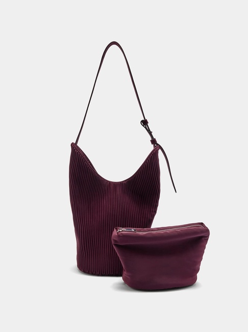 Фото ракурс 2 - Женская бордовая сумка Parfois артикул 241290 _BU FW2025