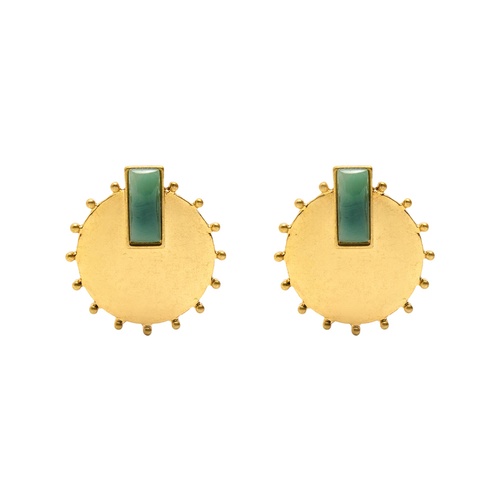 Фото ракурс 1 - Жіночі золоті сережки Parfois артикул 237459 _MT FW2025