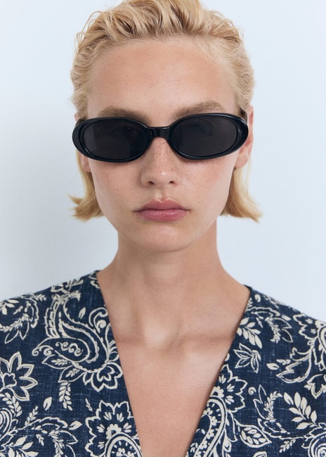 Жіноча блакитна сукня Mango артикул 87028649 52 8 season Фото ракурс 4 - Жіноча блакитна сукня Mango артикул 87028649 52 8 season