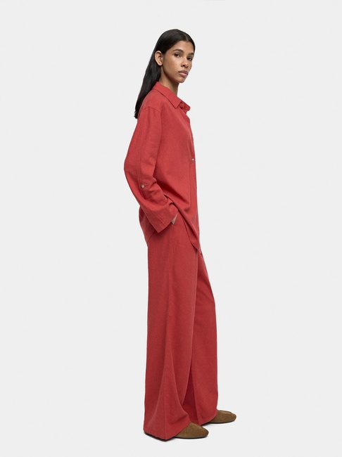 Фото ракурс 4 - Жіноча коричнева блузка Parfois артикул 233336 _BR FW2025