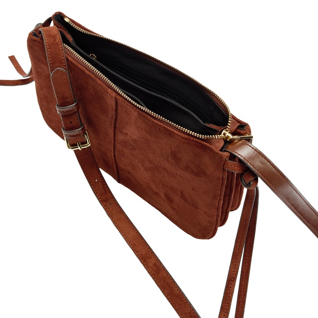 Женская коричневая сумка Parfois артикул 241087 _CG FW2025 Фото ракурс 4 - Женская коричневая сумка Parfois артикул 241087 _CG FW2025