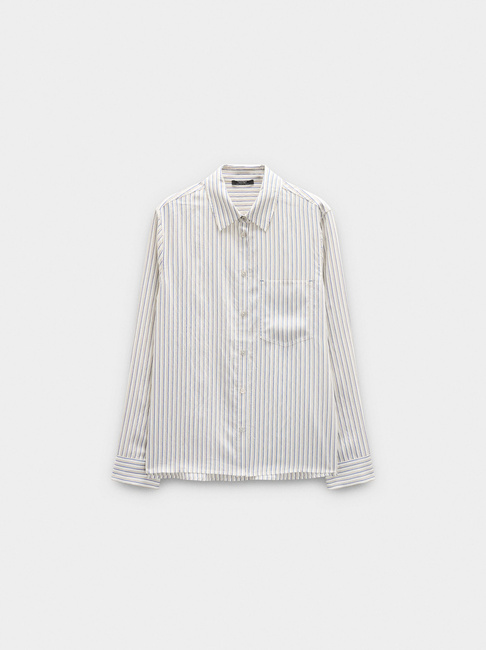 Жіноча молочна сорочка Parfois артикул 237967 _EC FW2025 Фото ракурс 5 - Жіноча молочна сорочка Parfois артикул 237967 _EC FW2025