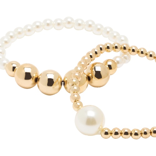 Фото ракурс 2 - Женский золотой браслет Parfois артикул 239564 _PE FW2025