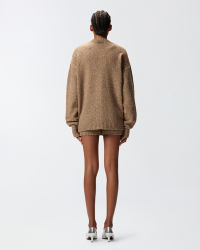 Фото ракурс 2 - Женский бежевый кардиган Pinko артикул 105739-A2U4 C3Z FW2025