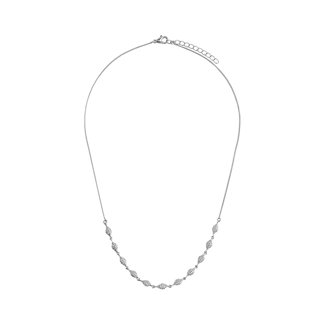 Женское серебряное ожерелье Parfois артикул 228585 _SV FW2025 Фото ракурс 3 - Женское серебряное ожерелье Parfois артикул 228585 _SV FW2025