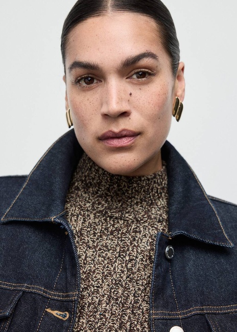 Жіночий коричневий джемпер Mango артикул 17007823 32 1 season Фото ракурс 6 - Жіночий коричневий джемпер Mango артикул 17007823 32 1 season