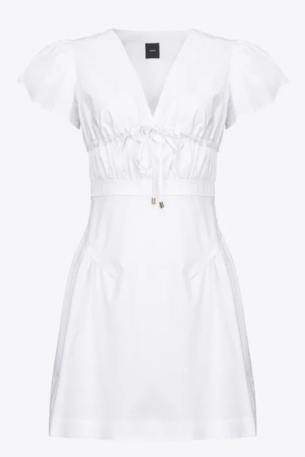 Фото ракурс 5 - Жіноча біла сукня Pinko артикул 100949-Y6VW Z04 SS2023
