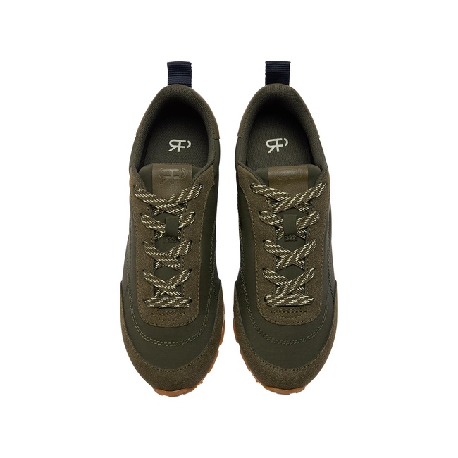 Фото ракурс 3 - Жіночі зелені кросівки Parfois артикул 239312 _KK FW2025