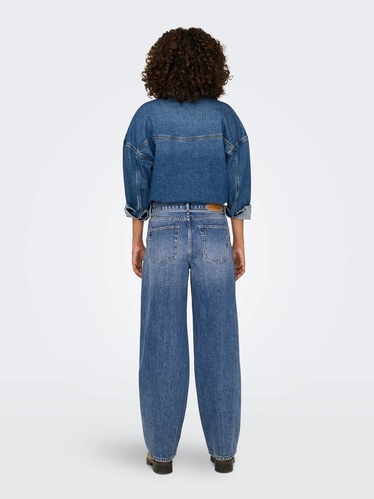 Фото ракурс 2 - Жіночі сині джинси Only артикул 15325796 Medium Blue Denim FW2024