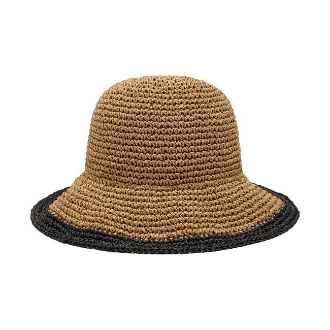 Жіночий бежевий капелюх Parfois артикул 232885 DNC FW2025 Фото ракурс 1 - Жіночий бежевий капелюх Parfois артикул 232885 DNC FW2025